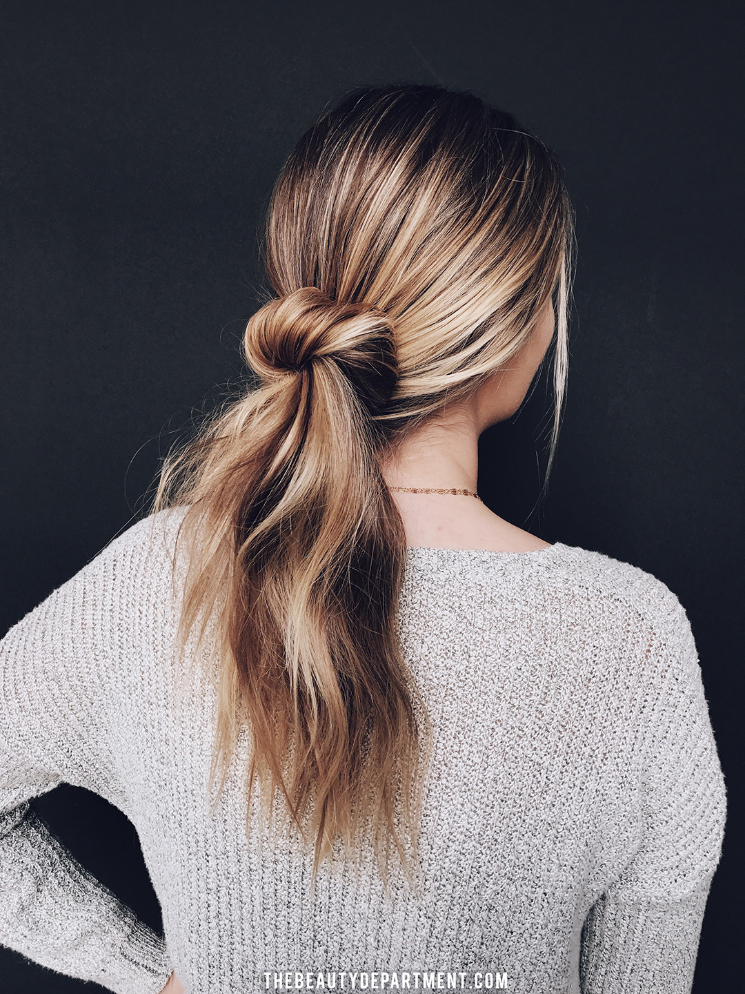 Trendiest Updos For Medium Length Hair To Inspire New Looks : Pretty blonde  updo